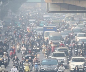 Hà Nội ô nhiễm thứ 4 thế giới trong sáng nay