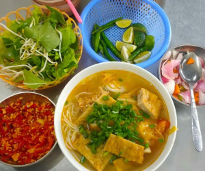 Hương vị đậm đà dấu ấn khó phai của bún chả cá Đà Nẵng
