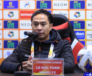 Bị loại ở giải châu lục, HLV Hà Nội FC nói gì?