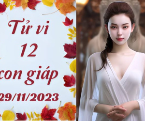 Tử vi 12 con giáp hôm nay - thứ 4 ngày 29/11/2023: Mão vượng sắc, Ngọ coi chừng tiểu nhân