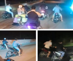 15 thanh niên nam, nữ ở Bình Dương đua xe, quay video đăng tải mạng xã hội