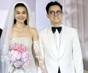 Thanh Hằng tháp tùng ông xã nhạc trưởng đi biểu diễn, còn tự hào ra mặt khi làm 1 việc này