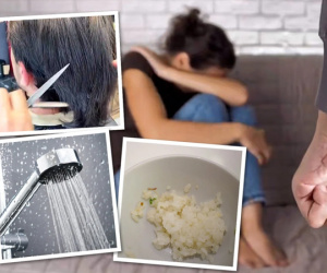 Thi trượt đại học, con gái bị bố bỏ đói, bắt tắm nước lạnh giữa trời mùa đông