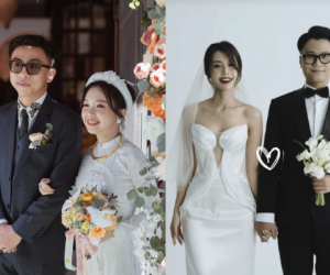 Thiếu gia hệ thống phở và hai cặp đôi nổi tiếng cùng thông báo cưới tháng 12: Xuất hiện chiếc thiệp cưới gây tranh cãi