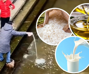 'Phóng sinh' bằng cách đổ nguyên liệu nấu ăn xuống sông, hai người phụ nữ khiến cư dân mạng phẫn nộ