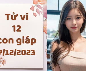 Tử vi thứ 5 ngày 7/12/2023 của 12 con giáp: Mùi thận trọng, Tý có thành quả