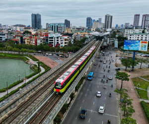 Đường sắt Nhổn - ga Hà Nội sẽ khai thác thương mại vào đầu năm 2024