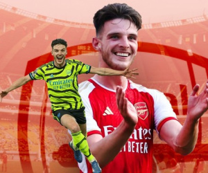 Arsenal dẫn đầu Ngoại hạng Anh: Giá trị Declan Rice