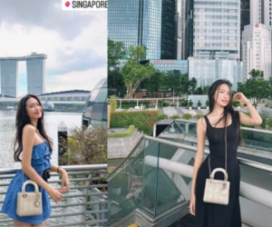 Doãn Hải My liên tục dùng chiêu che bụng từ Singapore cho đến khi về Hà Nội, dân tình hóng ngày công khai tin vui lắm rồi!
