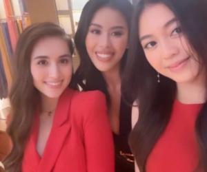 Khung hình tỏa 'mùi giàu sang': Tiên Nguyễn đọ sắc 2 bạn gái thiếu gia đình đám, visual lẫn thần thái tràn màn hình