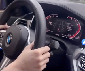 Cô gái lái ô tô BMW 140km/h bị tước bằng lái xe 3 tháng, phạt 11 triệu