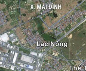 Sắp đấu giá hơn 3.000m2 đất gần sân bay Quốc tế Nội Bài