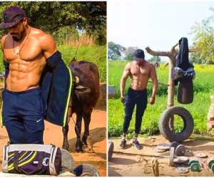 Chàng trai chăn bò một bước trở thành sao nhờ có body cực phẩm theo cách độc lạ