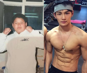 Nam thần thể hình số 1 xứ Trung: Từ cậu bé 108kg thành mỹ nam 6 múi vạn người mê