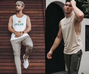 Áo Tank Top đẹp và những cách phối đồ cực 'cháy' cho các thanh niên
