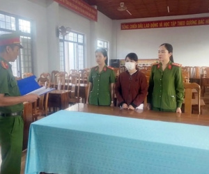 Phụ nữ giật xé biên bản, đạp CSGT lãnh 9 tháng tù