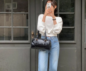 Quần jeans ống rộng đang dẫn đầu xu hướng và 10 cách diện chuẩn sành điệu