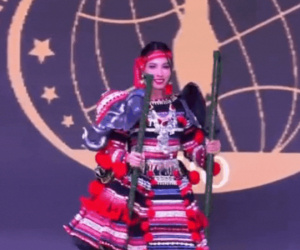 Đêm thi National Costume tại MIC 2023: Lộ nhiều 'sạn' lớn nhỏ, Ngọc Hằng gặp sự cố ngay phút chót