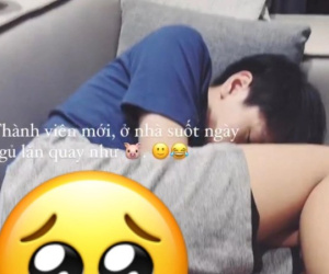 Doãn Hải My để lộ ảnh Đoàn Văn Hậu nằm ngủ co ro trên ghế sofa sau khi cưới, chuyện gì đây?