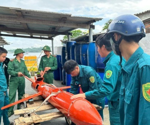 Ngư dân phát hiện vật thể lạ, nghi thiết bị bay không người lái