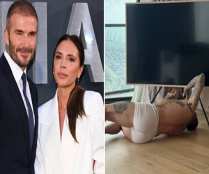 David Beckham gây sốt cộng đồng với ảnh mặc đồ lót sửa tivi: Giải mã chi tiết bí ẩn trong bức ảnh hút 1 triệu lượt thả tim!