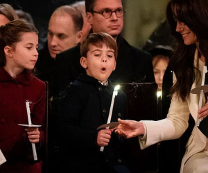 Loạt ảnh nhà William - Kate tại sự kiện Giáng sinh được công bố, biểu cảm hài hước của Hoàng tử Louis lại chiếm spotlight