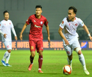 Thắng ngược Khánh Hòa, Hải Phòng FC chen chân vào tốp 4