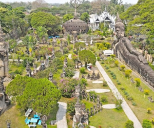Buddha Park Xiengkhuan - Điểm đến hấp hẫn không thể bỏ qua tại Lào