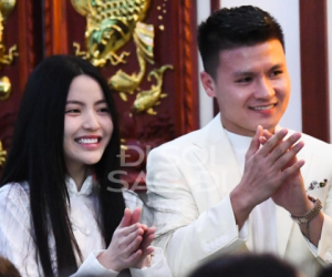 Toàn cảnh lễ dạm ngõ của Quang Hải - Chu Thanh Huyền: Cô dâu chú rể cười tít mắt, nhí nhảnh trước sự chứng kiến của họ hàng
