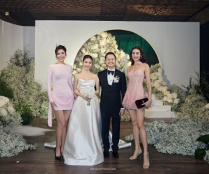 Gần như cả showbiz Việt quy tụ ở lễ cưới Diễm My 9X