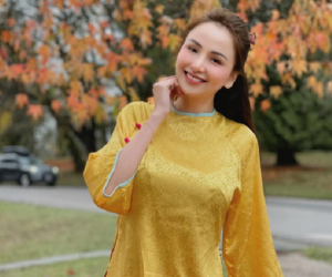 Hoa hậu Diễm Hương ở nhà thuê, làm phun xăm, bán hàng online tại Canada