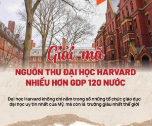 Đại học Harvard 'thu tiền' từ đâu mà giàu hơn 120 nền kinh tế thế giới?