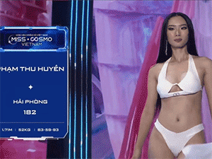 Tranh cãi thí sinh Hoa hậu Hoàn vũ VN diễn bikini giữa thời tiết 16 độ: Có người suýt ngã, dàn ứng viên 'nặng ký' thể hiện ra sao?