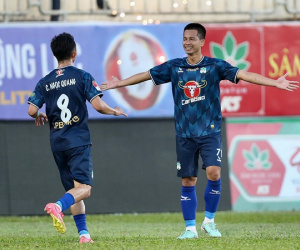 Vòng 8 V.League 2023-2024: Công an Hà Nội trở lại đường đua, HAGL có chiến thắng giải tỏa