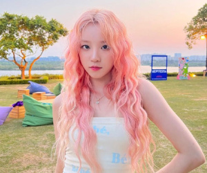Diện tóc màu đào bắt trend năm 2024 cùng các Idol Hàn Quốc