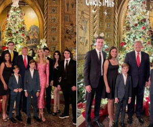 'Hoàng tử Nhà Trắng' Barron Trump hiếm hoi xuất hiện sau thời gian dài, chụp vội một bức cũng 'flex' được chiều cao cùng thần thái ngút ngàn
