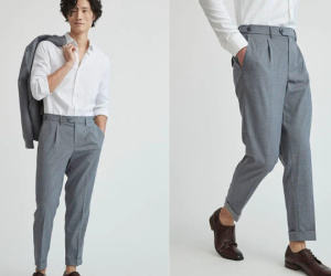 Giới thiệu về quần Cropped Pant và những cách phối đồ cho chàng tự tin xuống phố