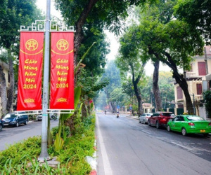 Phố phường Hà Nội yên bình ngày đầu năm mới 2024