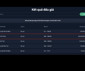Biển số 88A-666.66 bất ngờ trúng đấu giá kỷ lục gần 30 tỷ đồng