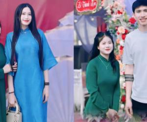 Doãn Hải My diện áo dài, xách túi gần trăm triệu về quê Văn Hậu ăn cưới, vóc dáng khác hẳn lúc dự đám hỏi Quang Hải - Thanh Huyền