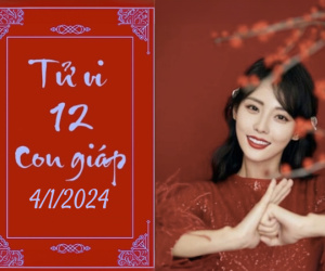 Tử vi thứ 5 hàng ngày 4/1/2024 của 12 con giáp: Mùi thuận lợi, Thân giàu có