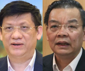 Vụ Việt Á: Hai cựu bộ trưởng Nguyễn Thanh Long, Chu Ngọc Anh hầu toà