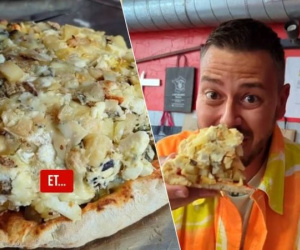 Đầu bếp Pháp lập kỷ lục thế giới với chiếc pizza phủ 1001 loại phô mai