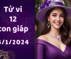Tử vi thứ 7 ngày 6/1/2024 của 12 con giáp: Tý tháo vát, Dậu phát đạt