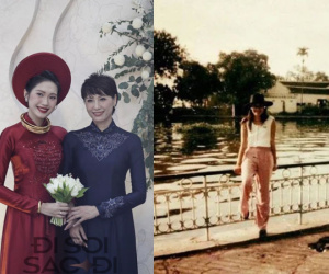 Mẹ Doãn Hải My những năm 1990s: Từ outfit đến xe cộ chuẩn tiểu thư thời thượng, visual lúc lên xe hoa còn đỉnh hơn