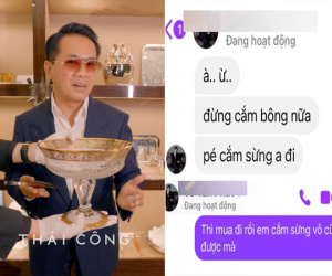 Hội chị em đòi mua bình hoa 117 triệu shop Thái Công, đối phương phản ứng: Thà 'cắm sừng' chứ đừng cắm bông