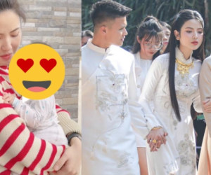 Mẹ Quang Hải khoe gọi video với Chu Thanh Huyền, năm giây hé lộ quan hệ mẹ chồng - nàng dâu đời thực