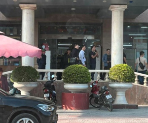 Cảnh sát có mặt tại Hải Hà Petro, doanh nghiệp nợ thuế gần 1.800 tỷ ở Thái Bình