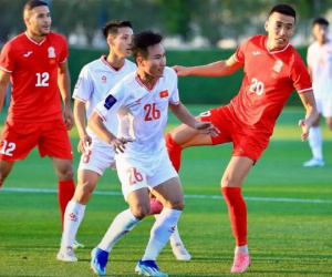 ĐT Việt Nam thua sát nút Kyrgyzstan trước thềm Asian Cup 2023