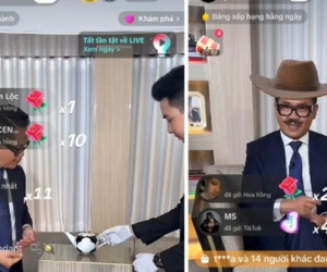 Người xem 'mắt chữ A, mồm chữ O' khi xem NTK Thái Công livestream bán hàng xa xỉ